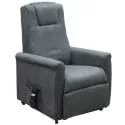 Fauteuil releveur CLASSIC - Microfibre - Titane