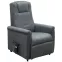 Fauteuil releveur CLASSIC - Microfibre - Titane