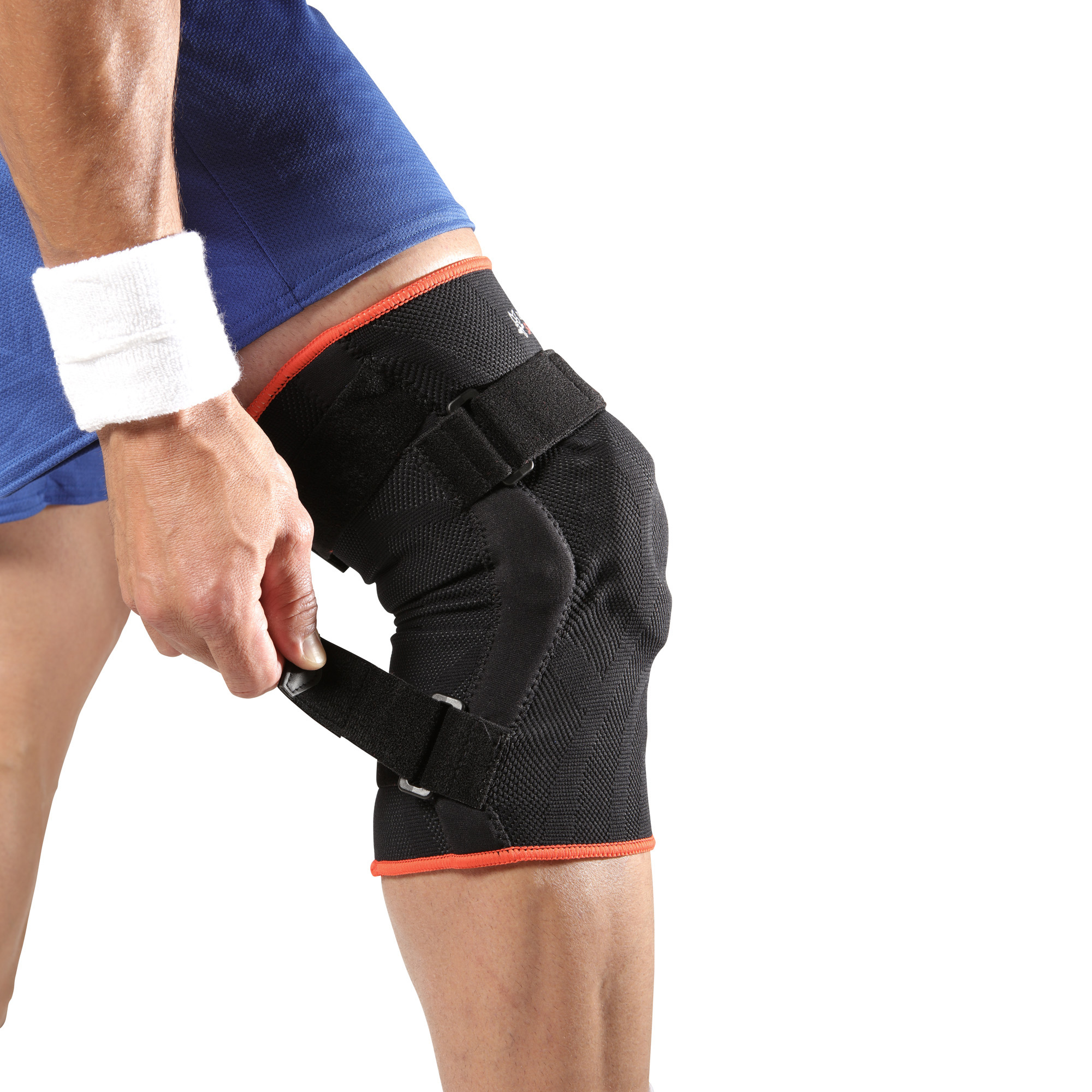 Genouillère de maintien en avec compression genou pour sports , 1