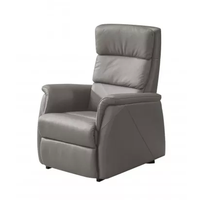 Fauteuil releveur Gcare - Medium - Cuir - Taupe Fauteuil releveur Gcare - Medium - Cuir - Taupe