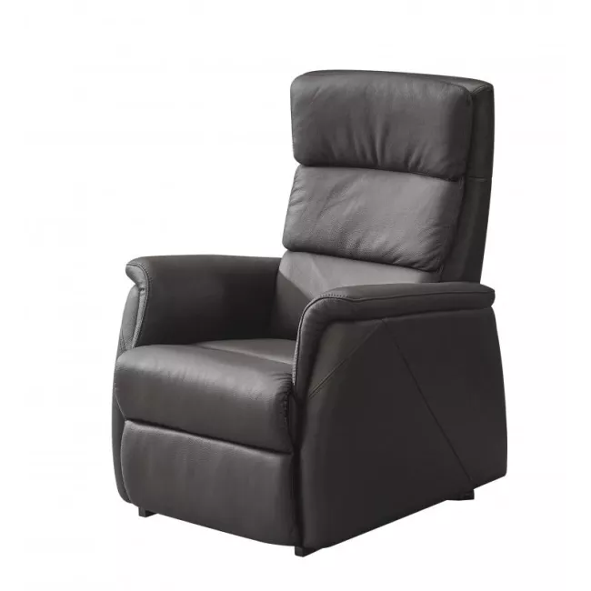 Fauteuil releveur Gcare - Medium - Cuir - Taupe Fauteuil releveur Gcare - Medium - Cuir - Taupe