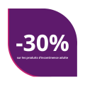 -30% sur les produits d'incontinence adulte