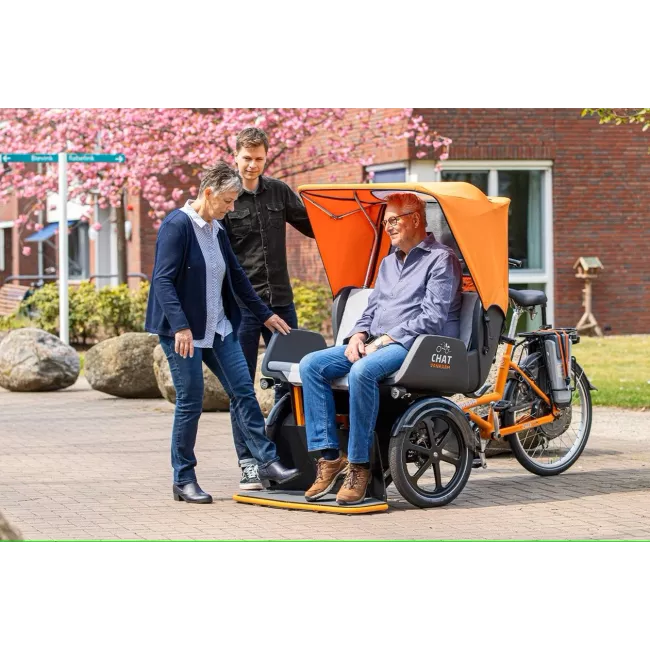 Le Chat - vélo pousse-pousse