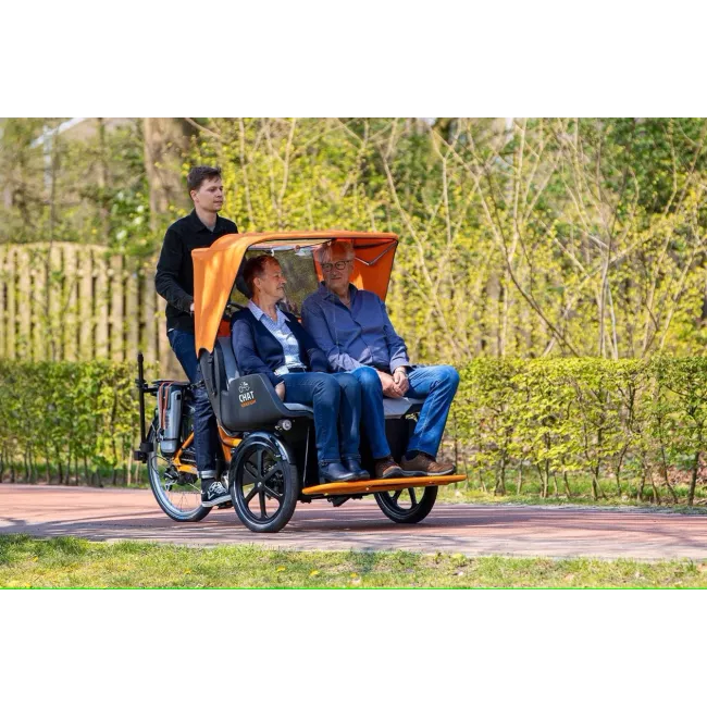 Le Chat - vélo pousse-pousse