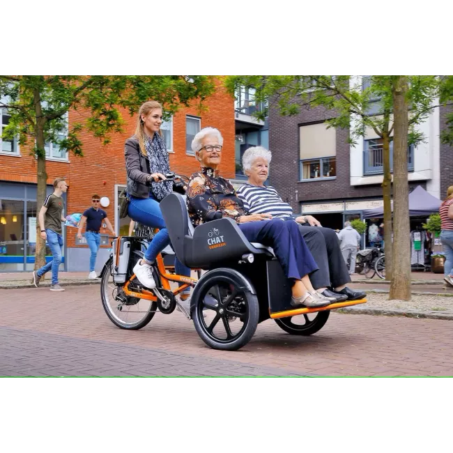 Le Chat - vélo pousse-pousse