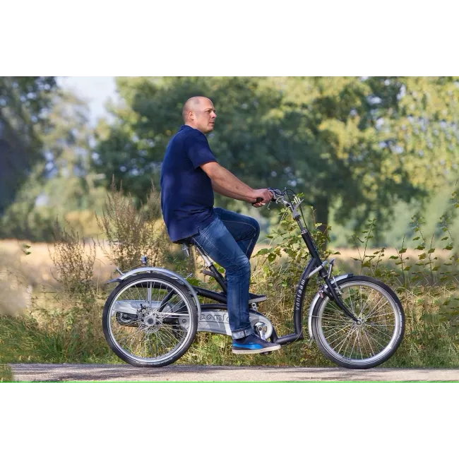 Maxi Comfort - tricycle avec enfourchement plus bas