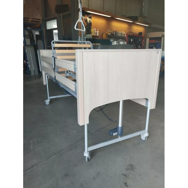 Thuin -Lit à hauteur variable CLASSIQUE +, chêne grisé - OCCASION