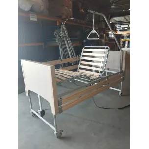 Thuin -Lit à hauteur variable CLASSIQUE +, chêne grisé - OCCASION Thuin -Lit à hauteur variable CLASSIQUE +, chêne grisé - OCCASION