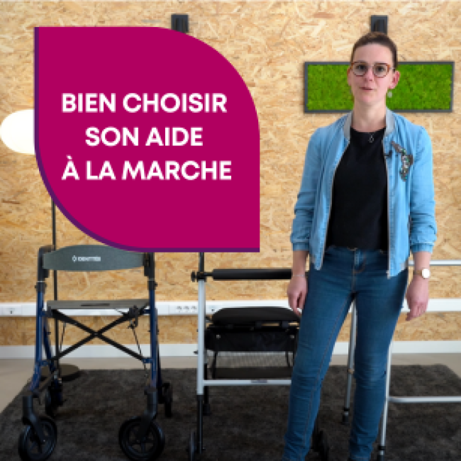Les différents types d'aide à la marche