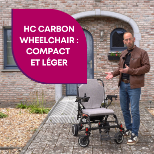 Le HC Carbon Wheelchair : la mobilité en vacances