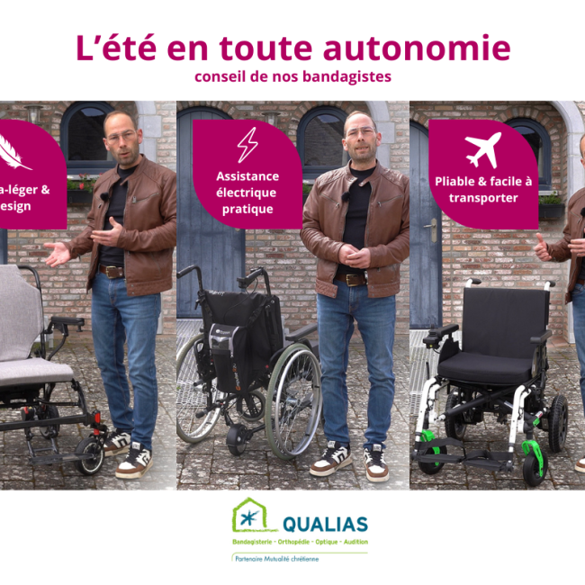 Les conseils de notre technologue orthopédique pour profiter pleinement de l’été en toute autonomie Les conseils de notre technologue orthopédique pour profiter pleinement de l’été en toute autonomie