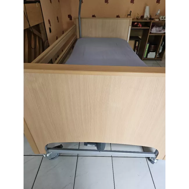 Lit médicalisé électrique d'occasion – Gamme Classique (90 x 200 cm) – Hauteur variable