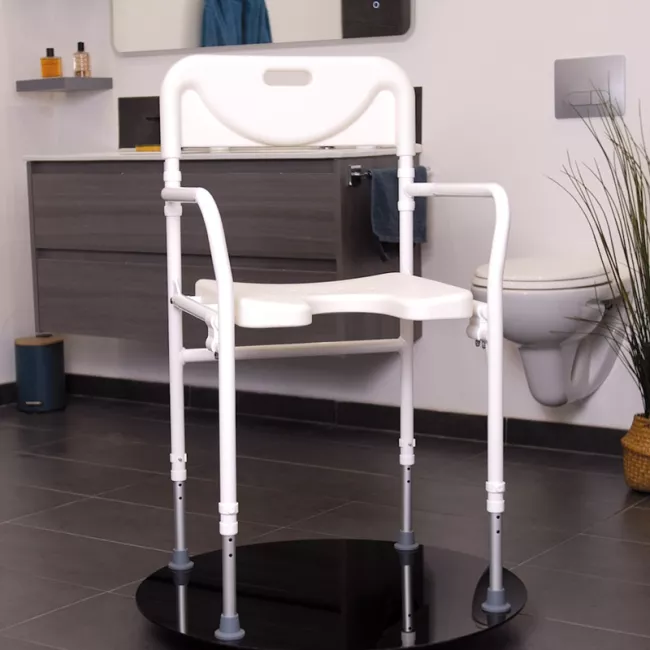 Chaise de douche pliable Tobago