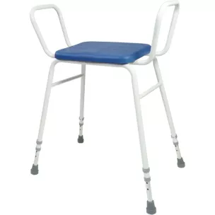 Tabouret Bleu Confort