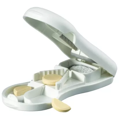 Pilulier journalier MEDI-7 TRIO 3 en 1, blanc Pilulier journalier MEDI-7 TRIO 3 en 1, blanc