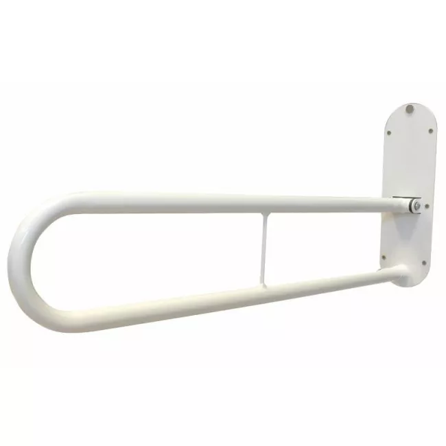 Barre d’appui pour W.C. en acier traité époxy, 70 cm