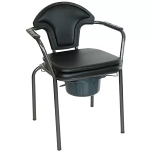 Chaise percée fixe en vinyle Chaise percée fixe en vinyle