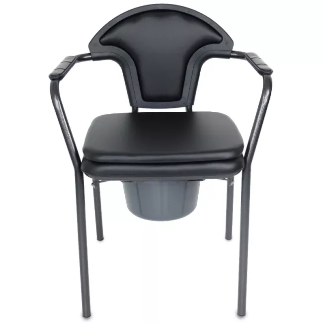 Chaise percée fixe en vinyle