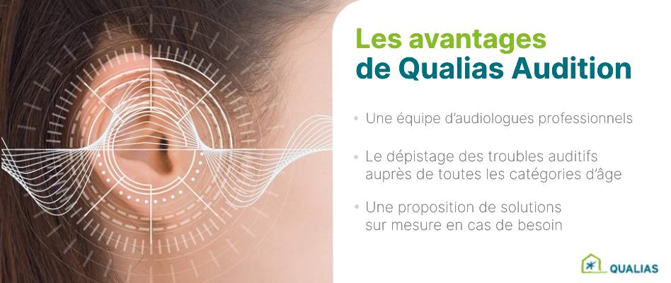 Les avantages de Qualias Audition